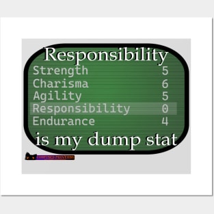 Responsibility Stat Posters and Art